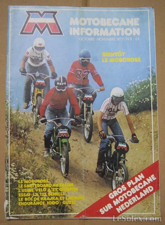 Magazine motobecane information novembre 1977