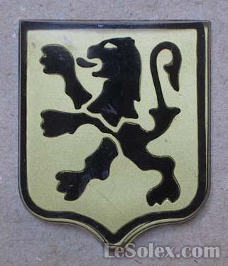 logo lion noir et or