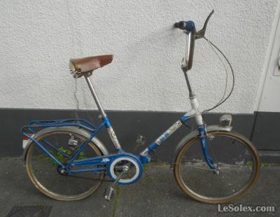 vélo adulte ancien pliant espagnol