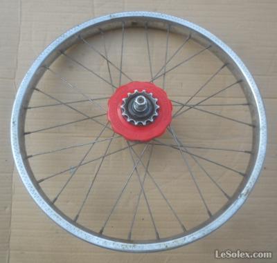 Roue arriere velo 20x1.75 automatic occasion