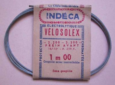 cable indeca velosolex 1m